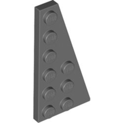 LEGO Right Plate 3x6 W. Angle Mörkgrå B0734-4290150 | Lego | Bra Leksaker