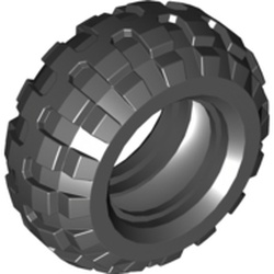 LEGO Technic Däck Balloon Wide Ø56x26 Svart 4297209-T9060