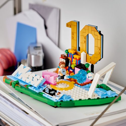 LEGO Editions Lionel Messi fotbollshöjdpunkter 43011