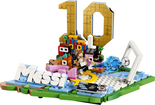 LEGO Editions Lionel Messi fotbollshöjdpunkter 43011