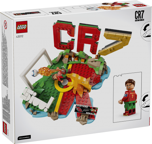 LEGO Editions Cristiano Ronaldo fotbollshöjdpunkter 43012