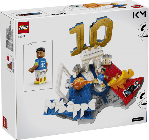 LEGO Editions Kylian Mbappé fotbollshöjdpunkter 43013