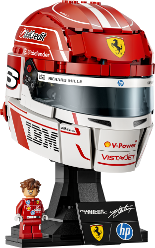 LEGO Editions Scuderia Ferrari HP Charles Leclerc hjälm 43014
