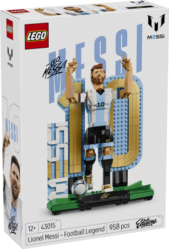 LEGO Editions Lionel Messi fotbollslegend 43015