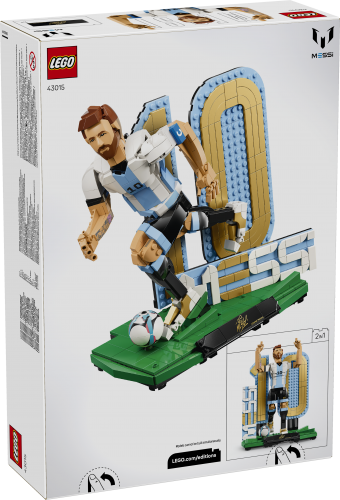 LEGO Editions Lionel Messi fotbollslegend 43015