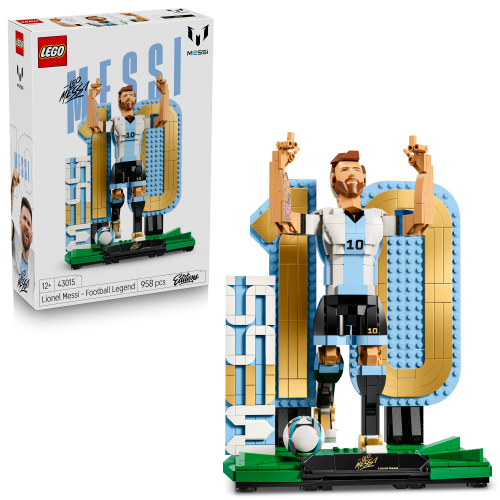 LEGO Editions Lionel Messi fotbollslegend 43015