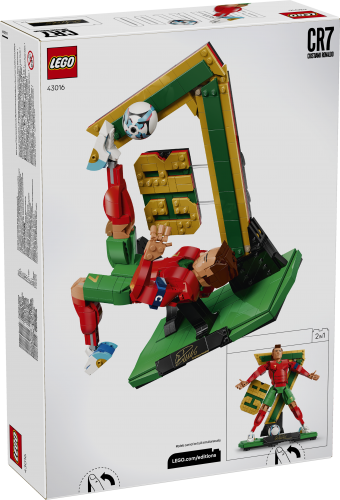 LEGO Editions Cristiano Ronaldo fotbollslegend 43016