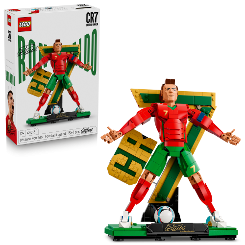 LEGO Editions Cristiano Ronaldo fotbollslegend 43016