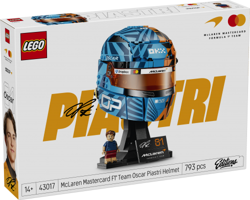 LEGO Editions McLaren Mastercard F1 Team Oscar Piastri Hjälm 43017