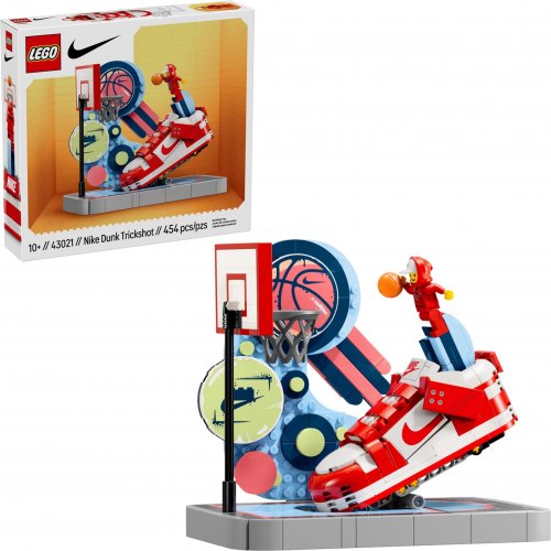 LEGO Nike Nike Dunk Trickshot 43021 | Lego | Bra Leksaker