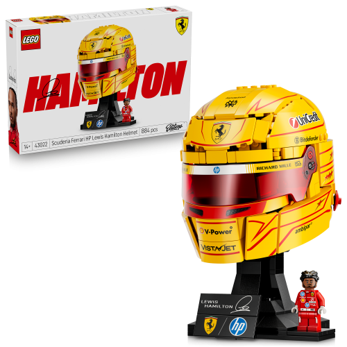 LEGO Editions Scuderia Ferrari HP Lewis Hamilton hjälm 43022