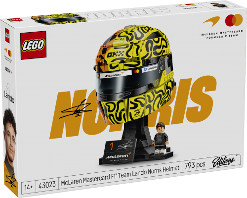 LEGO Editions McLaren Mastercard F1 Team Lando Norris Hjälm 43023