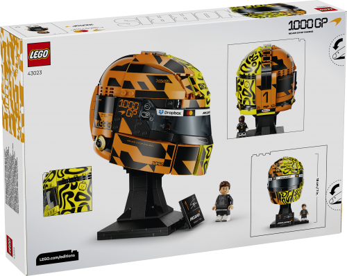 LEGO Editions McLaren Mastercard F1 Team Lando Norris Hjälm 43023