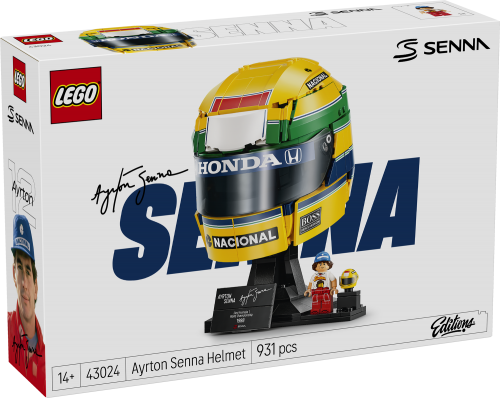 LEGO Editions Ayrton Senna hjälm 43024