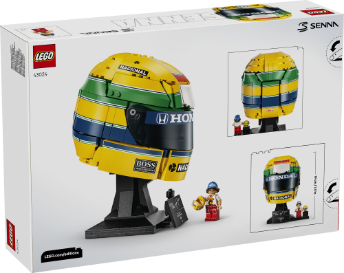 LEGO Editions Ayrton Senna hjälm 43024