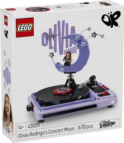 LEGO Editions Olivia Rodrigos konsertmåne 43029