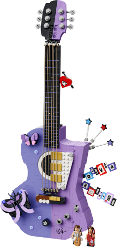 LEGO Editions Olivia Rodrigos tvåfärgade gitarr 43031