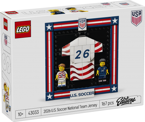 LEGO Editions USA:s landslagströja fotbolls VM 2026 43033