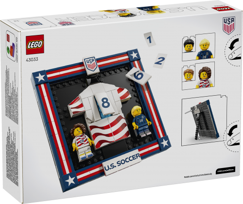 LEGO Editions USA:s landslagströja fotbolls VM 2026 43033