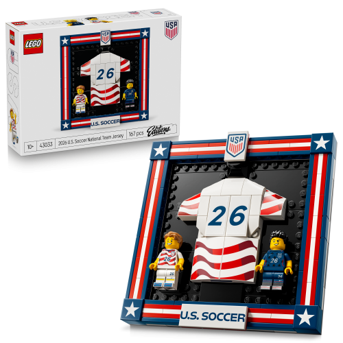 LEGO Editions USA:s landslagströja fotbolls VM 2026 43033