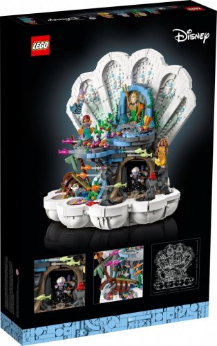 LEGO Disney Den lilla sjöjungfrun kungligt snäckskal 43225