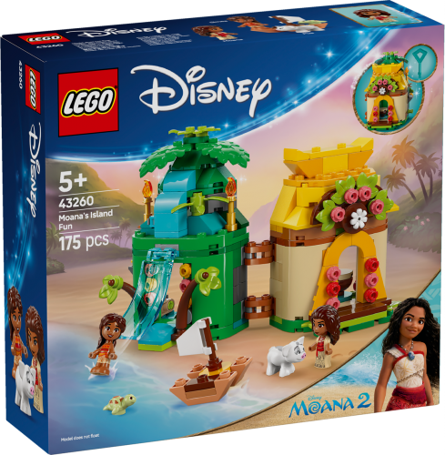 LEGO Disney Vaianas skoj på ön 43260
