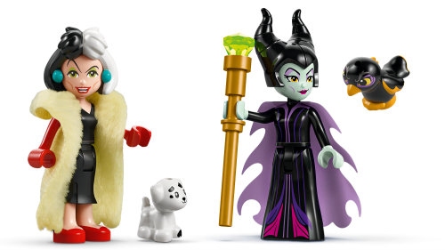 LEGO Disney Maleficents och Cruella De Vils klänningar 43262