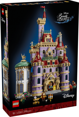 LEGO Disney Skönheten och odjuret slottet 43263