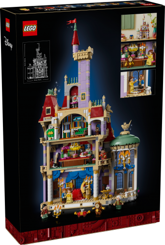 LEGO Disney Skönheten och odjuret slottet 43263