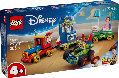 LEGO Disney 4+ Toy Story kalaståg och bilen RC 43264