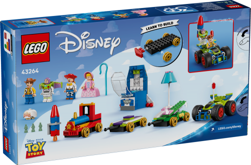 LEGO Disney 4+ Toy Story kalaståg och bilen RC 43264