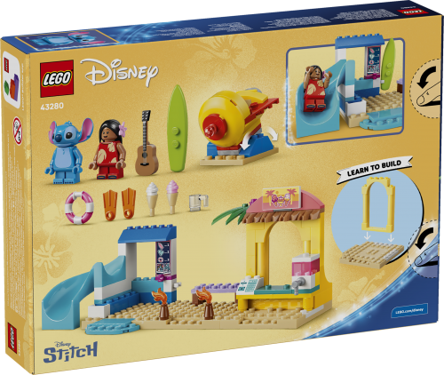 LEGO Disney 4+ Skoj på stranden med Lilo och Stitch 43280