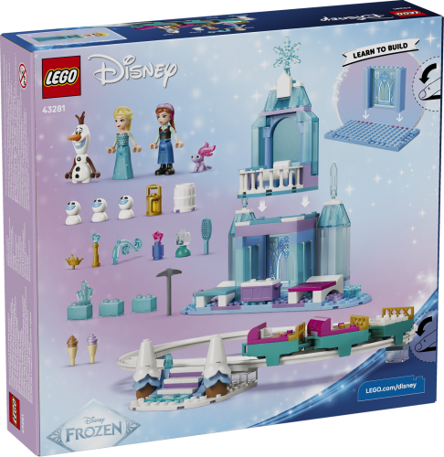 LEGO Disney 4+ Elsas ispalats och snöäventyr 43281