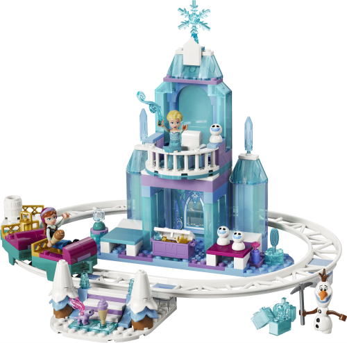 LEGO Disney 4+ Elsas ispalats och snöäventyr 43281