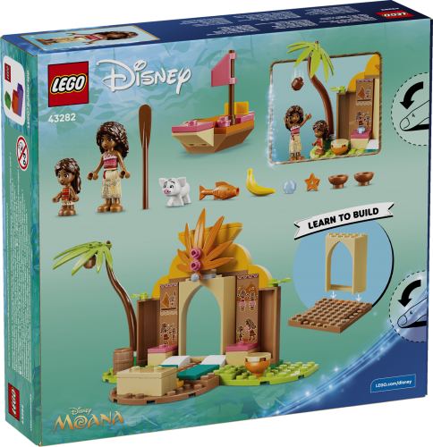 LEGO Disney 4+ Byhus och båt 43282