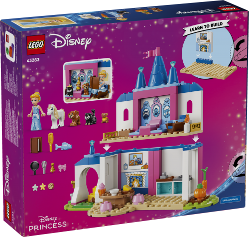 LEGO Disney 4+ Askungens slott och djurvänner 43283