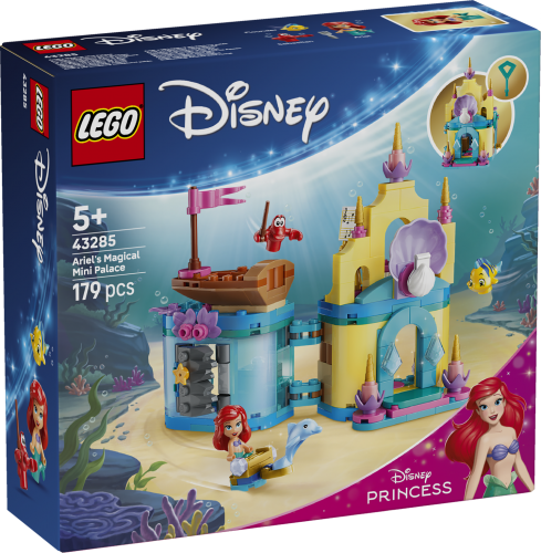 LEGO Disney Ariels magiska minipalats 43285