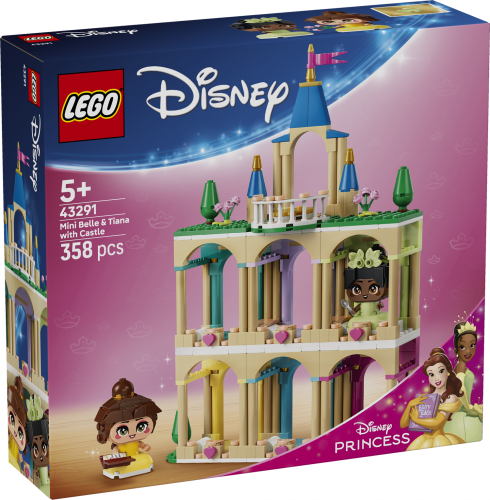 LEGO Disney Belle och Tiana med slott i miniformat 43291