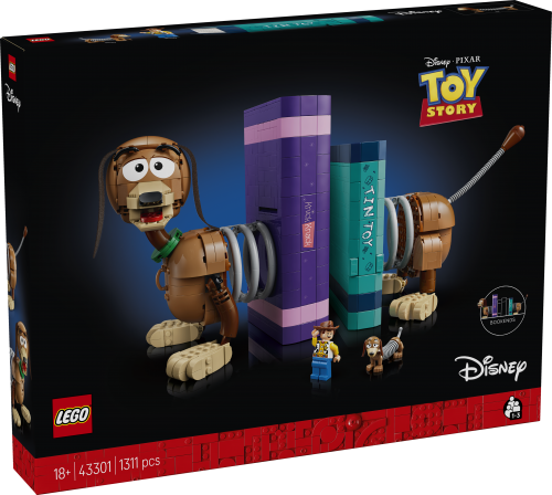 LEGO Disney Toy Story Bokstöd med hunden Slinky 43301