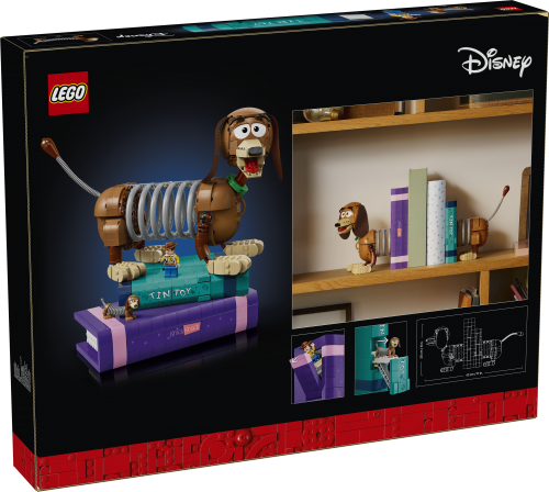 LEGO Disney Toy Story Bokstöd med hunden Slinky 43301
