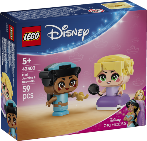 LEGO Disney Jasmine och Rapunzel i miniformat 43303