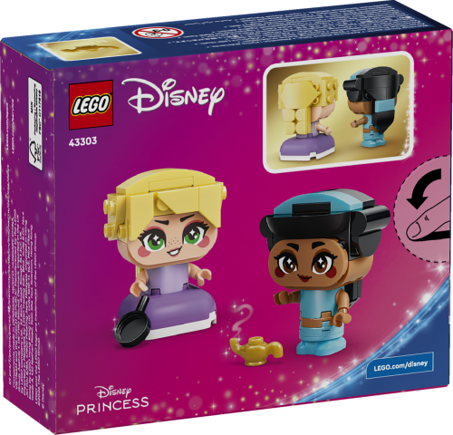 LEGO Disney Jasmine och Rapunzel i miniformat 43303