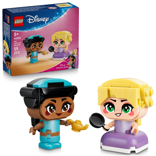 LEGO Disney Jasmine och Rapunzel i miniformat 43303