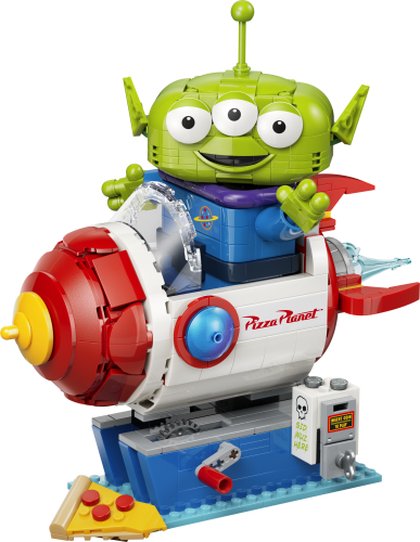 LEGO Disney Utomjording med Pizza Planet-raket 43307