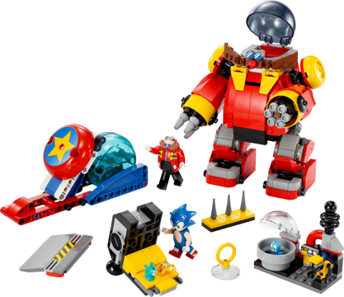 LEGO Sonic Sonic mot Dr. Eggmans dödsäggsrobot 76993