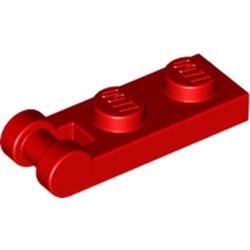LEGO Plate 1x2 W. Shaft Ø3.2 Röd 4515365-B2096 | Lego | Bra Leksaker