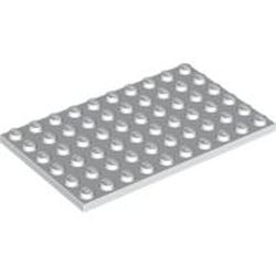 LEGO Plate 6x10 Vit 4528341-B3077 | Lego | Bra Leksaker