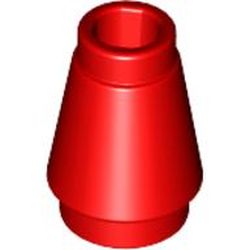 LEGO Nose Cone Small 1x1 Röd 4529234-B3149 | Lego | Bra Leksaker