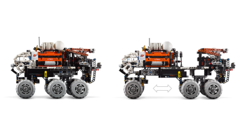 LEGO Technic Rover för utforskning på Mars 42180