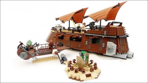 LEGO Star Wars Jabbas Sail Barge 2006 6210